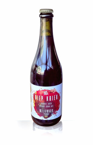 Deep Kriek Wildwood 2020 Labelled 6x750ml - 6.7% ABV - Barrel Aged Cherry Sour Ale