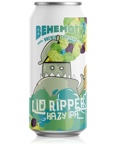 Lid Ripper Hazy IPA 12x440ml - New Zealand's 2nd ever hazy and Triple Gold Medal Winner in NZ and Australia