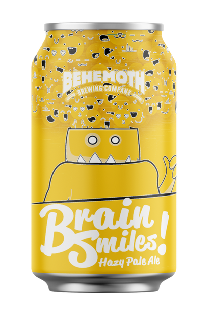 Brain Smiles Hazy Pale Ale - 330ml 5.4% ABV