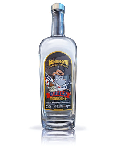 Murica Moonshine - American Hopped Moonshine (1 x 750ml Bottle)