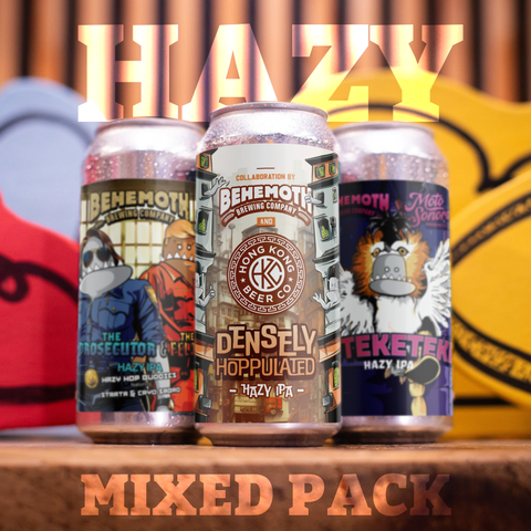 Behemoth Mixed Hazy Pack - 12x440ml - ABV 5.8% - 6.8%