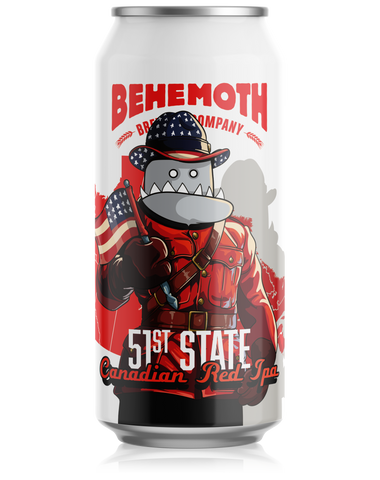 51st State Canadian Red IPA - 12 x 440ml Can - 5.8% ABV