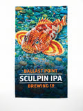 Ballast Point Pineapple Sculpin IPA & Beach Towel Bundle