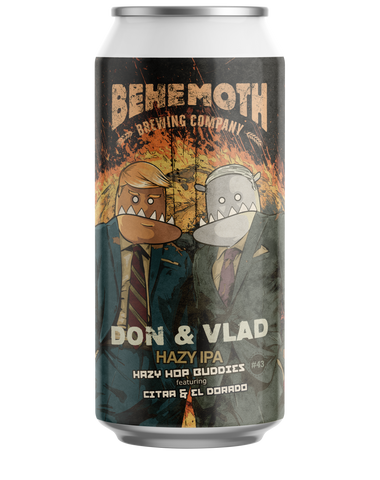 Hazy Hop Buddies #43 - Don & Vlad Hazy IPA - 12x440ml - 6.5% ABV