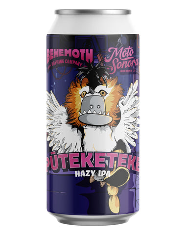 Behemoth Brewing Company & Moto Sonora Collab - Puteketeke Hazy IPA - 12x440ml - 6.8% ABV