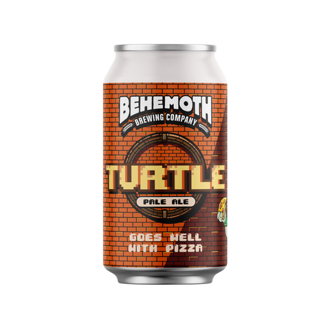 Turtle - Goes well with Pizza Pale Ale - 24x330ml 4% ABV