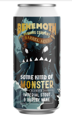 Some Kind of Monster  -  Imperial Barrel Aged Stout & Barley Wine Aged in Red Wine & Bourbon Barrels - 12x440ml - 12% ABV