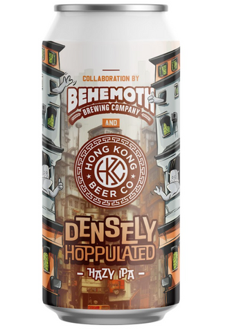 Behemoth Brewing Company & Hong Kong Beer Co Densely Hoppulated Hazy IPA - 12x440mlCan - 6.8 %